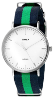 Timex TW2P90800 Weekender Valkoinen/Teräs Ø41 mm