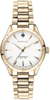 Gant Naisten kello G129003 Valkoinen/Kullansävytetty teräs Ø34 mm