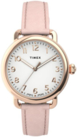 Timex Naisten kello TW2U13500 Standard Valkoinen/Nahka Ø34 mm