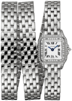 Cartier Naisten kello WJPN0011 Panthere De Valkoinen/18K valkokultaa