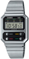 Casio Naisten kello A100WE-1AEF Vintage LCD/Teräs