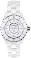 Chanel Naisten kello H1628 J12 Valkoinen/Keraaminen Ø33 mm