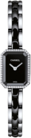 Chanel Naisten kello H2163 Premiere Musta/Keraaminen 15x19.5 mm