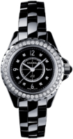 Chanel Naisten kello H2571 J12 Musta/Keraaminen Ø29 mm