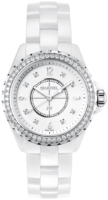 Chanel Naisten kello H3110 J12 Valkoinen/Keraaminen Ø33 mm