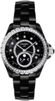 Chanel Naisten kello H3407 J12 Musta/Keraaminen Ø38 mm