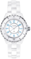 Chanel Naisten kello H3826 J12 Valkoinen/Keraaminen Ø33 mm
