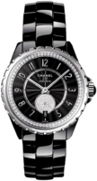 Chanel Naisten kello H3840 J12 Musta/Keraaminen Ø36.5 mm