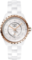 Chanel Naisten kello H4359 J12 Valkoinen/Keraaminen Ø36.5 mm