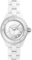 Chanel Naisten kello H4861 J12 Valkoinen/Keraaminen Ø33 mm