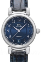 IWC Da Vinci Naisten kello IW458312 Sininen/Nahka Ø36 mm
