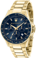 Maserati Miesten kello R8873640008 Sfida Sininen/Kullansävytetty
