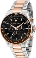 Maserati Sfida Miesten kello R8873640009 Musta/Punakultasävyinen