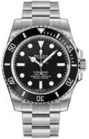 Rolex Miesten kello 124060-0001 Submariner Musta/Keraaminen Ø41 mm