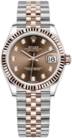 Rolex Naisten kello 278271-0028 Datejust 31 Ruskea/18K punakultaa