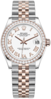 Rolex Naisten kello 278381RBR-0004 Datejust 31 Valkoinen/18K