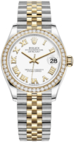 Rolex Naisten kello 278383RBR-0002 Datejust 31 Valkoinen/18K