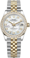 Rolex Naisten kello 278383RBR-0028 Datejust 31 Valkoinen/18K