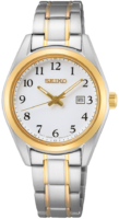 Seiko Neo Classic Naisten kello SUR466P1 Valkoinen/Kullansävytetty