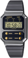 Casio Naisten kello A100WEGG-1A2EF Vintage LCD/Teräs