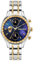 Police Naisten kello PL16075BSTG.46M Sininen/Kullansävytetty teräs