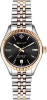 Gant Naisten kello G136010 Musta/Punakultasävyinen Ø34 mm