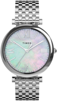 Timex Naisten kello TW2T79300 Valkoinen/Teräs Ø35 mm
