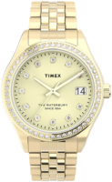 Timex Naisten kello TW2U53800 Samppanja/Kullansävytetty teräs Ø34