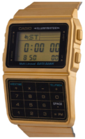 Casio Miesten kello DBC-611G-1DF Collection LCD/Kullansävytetty