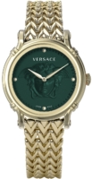 Versace Naisten kello VEPN00820 Safety Pin Vihreä/Kullansävytetty