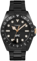 Timex Miesten kello TW2V56800 Ufc Musta/Teräs Ø42 mm