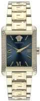 Versace Naisten kello VE1C01022 Tonneau Sininen/Kullansävytetty