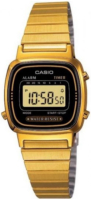 Casio Naisten kello LA-670WGA-1DF Classic LCD/Kullansävytetty teräs