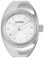 Fossil Naisten kello ES5245 Watch Ring Hopea/Teräs Ø15 mm