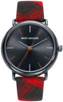 Mark Maddox Miesten kello HC3029-17 Classic Musta/Tekstiili Ø42 mm
