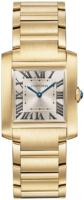 Cartier Naisten kello WGTA0113 Tank Francaise Hopea/18K keltakultaa