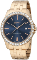 Esprit Naisten kello ES1L318M0085 Classic Sininen/Punakultasävyinen