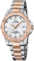 Jaguar Naisten kello J871/5 Executive Valkoinen/Punakultasävyinen