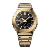 Casio  Fine Metallic GM-2100YMG-9AER rannekello