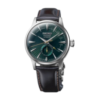 Seiko  Presage Cocktail Time Midnight Mockingbird rannekello