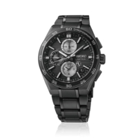 Seiko  Astron Premium GPS Solar Dual-Time Chronograph rannekello