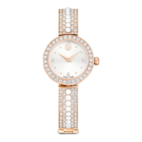 Swarovski Matrix pearl bangle rannekello