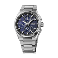 Seiko  Astron GPS Solar Dual-Time Chronograph rannekello