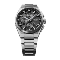 Seiko  Astron GPS Solar Dual-Time Chronograph rannekello