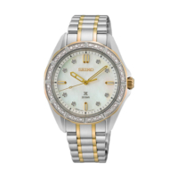 Seiko  Prospex Sea Marine Sports rannekello timanteilla ja helmiäistaululla
